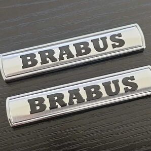 2枚セットBRABUSブラバスエンブレム メルセデスベンツ ステッカーw463W169W204W221W222W203W245