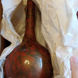 高岡銅器花瓶 工芸品、美術品
