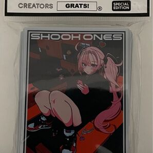 GRATS! CREATORS スリーブ SHOOK ONES 1セット グラッツ