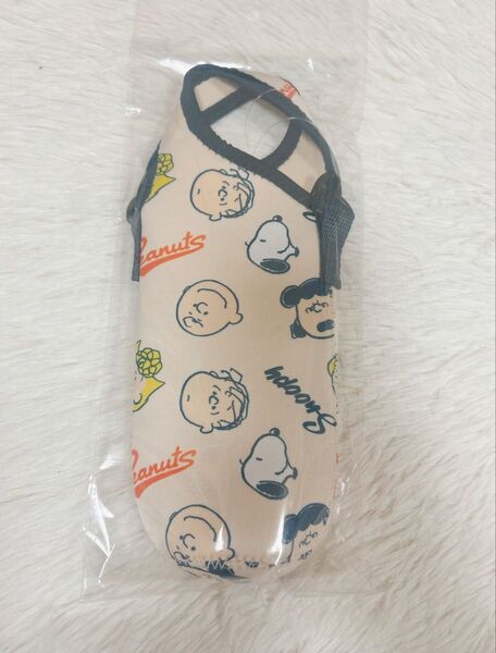 新品 スヌーピー ペットボトルカバー ショルダーベルト500ml 3WAY、