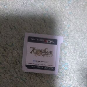 ZERO ESCAPE 刻のジレンマ 3dsソフトのみ