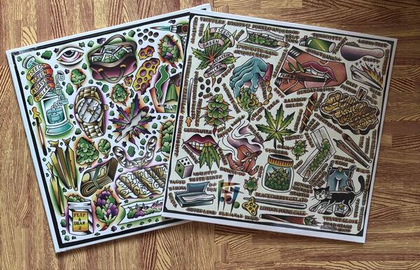 FLIP&DRAW I&Ⅱ セット Green Assassin Dollor 舐達麻