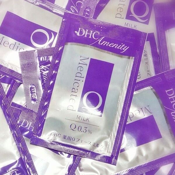 DHC薬用Qフェースミルクのサンプル(試供品)、15個セット☆キャンプや旅行、出張や入院時に♪