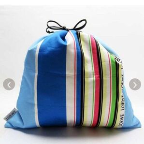 新品 LOEWE ロエベ ドローストリング マルチカラー 巾着バッグ バレンシアガ ボッテガヴェネタ ジルサンダー トムフォード