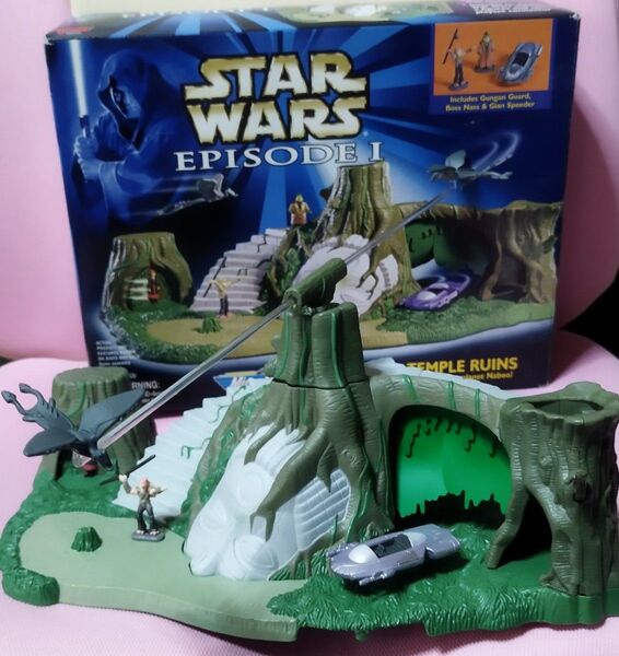 ガルーブ 1999年 スターウォーズ エピソード1 マイクロマシーン 『 ナブー寺院遺跡 』