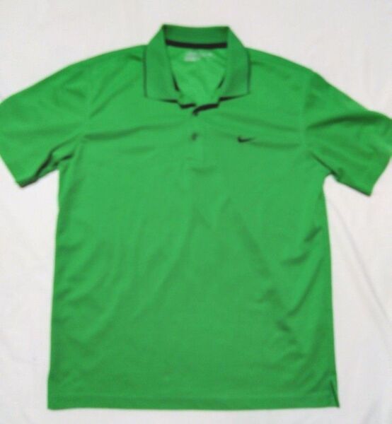 【USED】NIKE GOLF ナイキゴルフ ポロシャツ グリーン サイズL