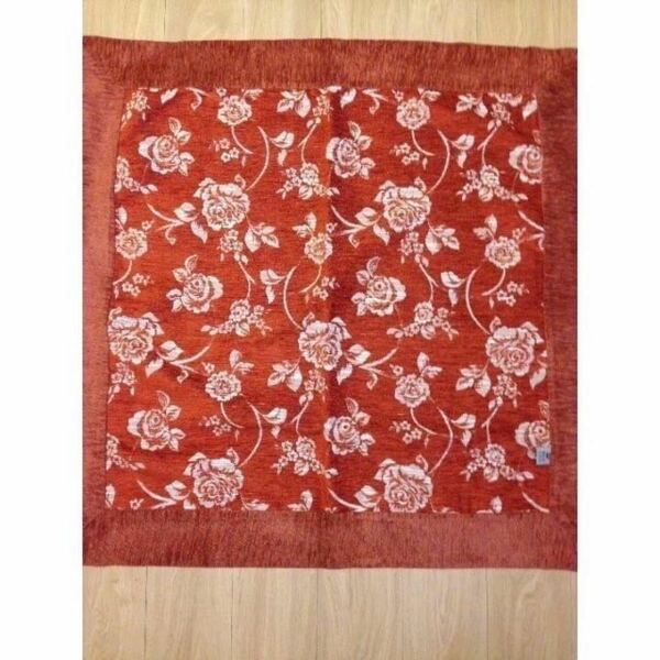 新品 シンガポール購入ミニ　薄い絨毯　ラグ　(正方形)縦 約97cm、横97