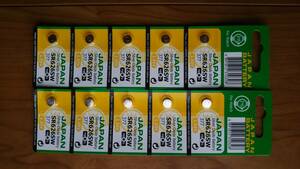 * battery for clock SR626SW 10 piece new goods unused -1-01*