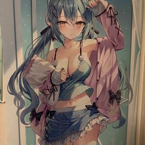 Rin☆Yuu リン☆ユウ タペストリー 雪花ラミィ hololive ホロライブ