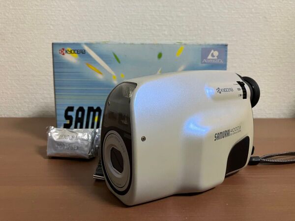 美品■京セラ■KYOCERA■サムライ■SAMURAI 4000iX ■フィルム付■30-120mm■ZOOM■APSカメラ■箱付
