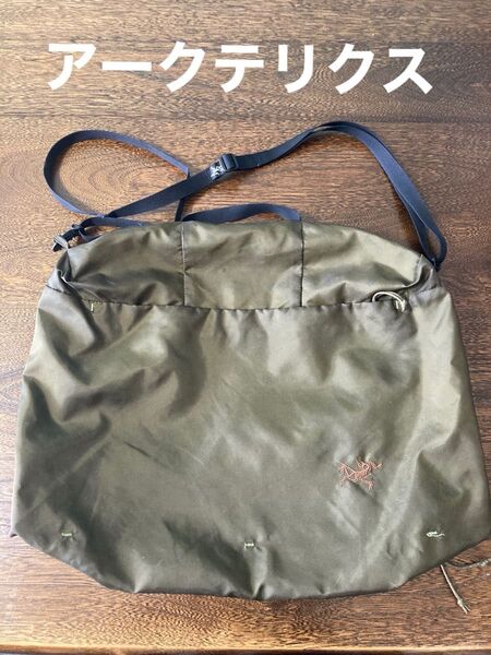 【希少】アークテリクス INDEX10 廃盤品 2way ショルダー カーキ&オレンジ