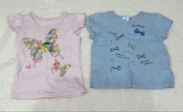 【100】 半袖Tシャツ 女の子 トップス