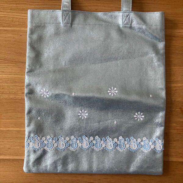 近沢レース トートバッグ SnowMan 刺繍入り