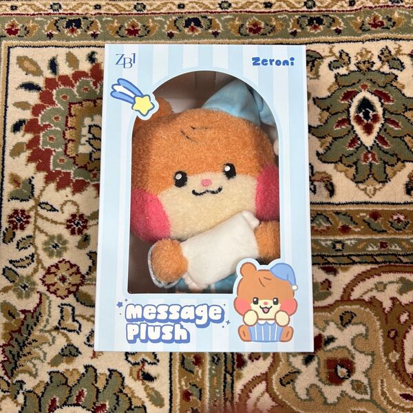 ZEROBASEONE message plush ビニニぬいぐるみ