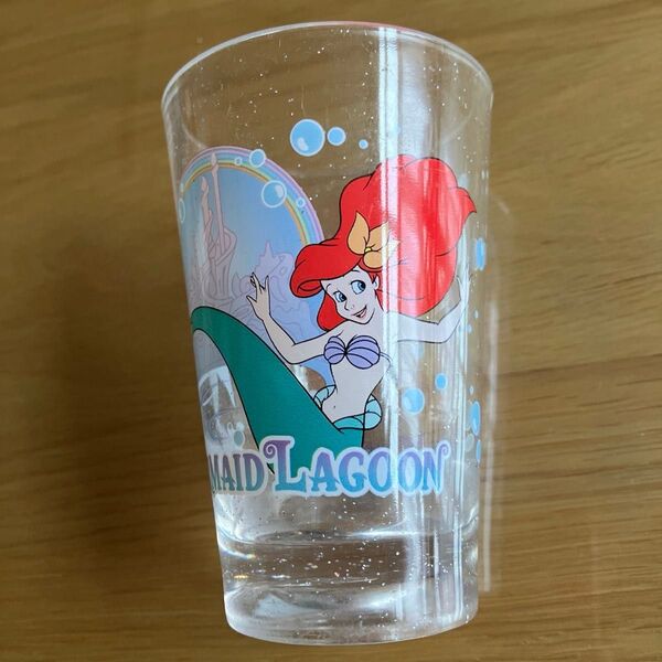 超レア! 東京ディズニーシー マーメイドラグーン プラスチックカップ コップ リトルマーメイド アリエル ラメ キラキラ 当時物