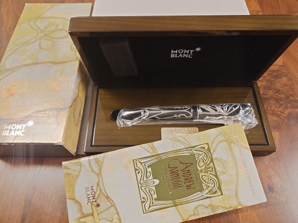 MONTBLANC モンブラン 万年筆 パトロンシリーズ2002年 アンドリュー・カーネギー