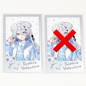にじさんじ わんにゃんdays ランダムチェキ風カード ソフィア・ヴァレンタイン