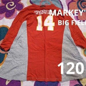 MARKEY'S BIG FIELD ナンバリング 切り替え ワンピース 120