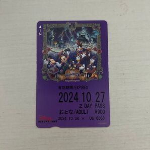 ディズニーリゾートライン フリー切符ハロウィン
