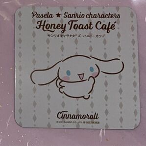 パセラ サンリオキャラクターズハニートーストカフェ コースター シナモロール