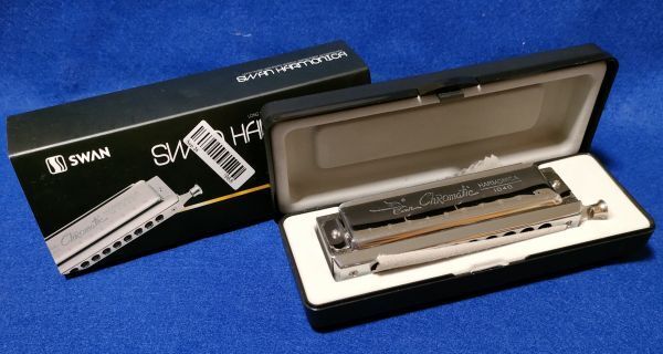 ○○ SWAN 10穴クロマチックハーモニカ SW-1040 スワン P46