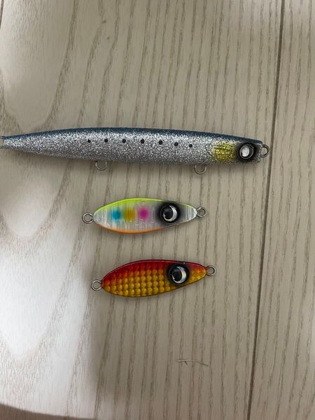ぶっ飛びスプーン 30g2個、かっ飛び棒130BR UOYA限定カラー 極リアルイワシ