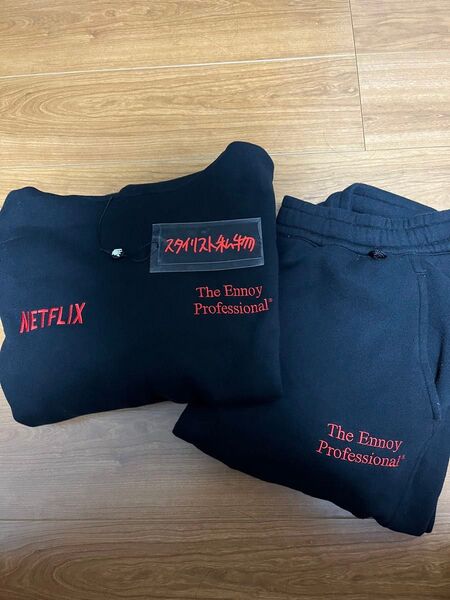 ENNOY Stylistshibutsu x Netflix 23AW Hoodie+Pants Setup Mサイズ