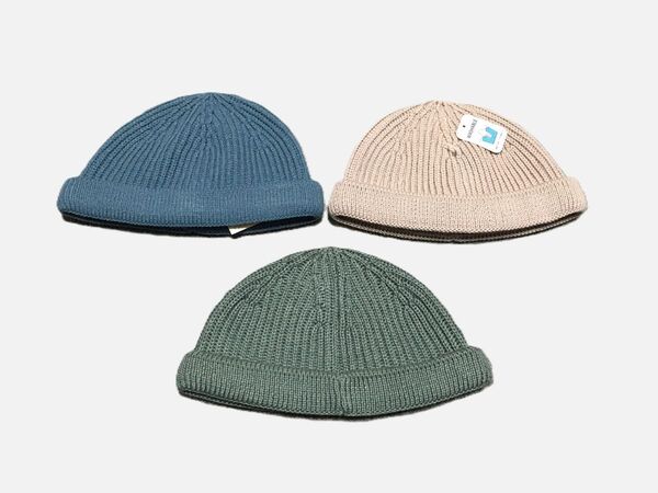 【新品未使用・美品 3点セット】Basiquenti ベーシックエンティ/メンズ・レディース/ニットキャップ ニット帽 ビーニー