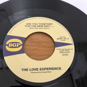 The Love Experience-Are You Together For The New Day? / 87th Off Broadway-Moving Woman 7''