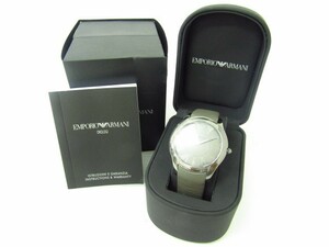 Emporio armani emporio armani ar-2057 Quartz Watch Кожаный ремень ♪ AC15245