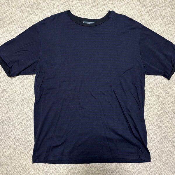 SHIPS シップス ボーダー柄 半袖Tシャツ 日本製