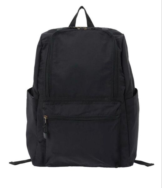 新品 サマンサモスモス ムーミン インナー総柄リュック ブラック