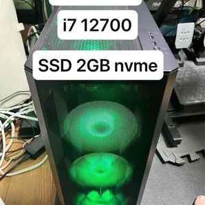 ゲーミングPC RTX3080搭載 SSD 2GB nvme メモリ32GB