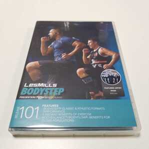 再生良好!正規品 レスミルズ ボディステップ 101 インストラクター 教習用 DVD CD ノート リーボック コナミ ジム ダイエット ステップ台