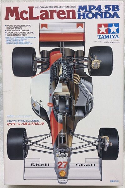 タミヤ マクラーレンMP4/5Bホンダ 1/20 グランプリコレクション