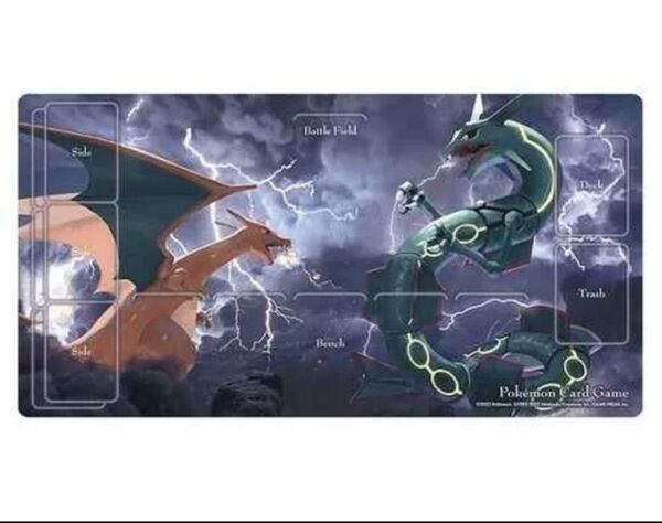 ポケモンセンターオリジナル ポケモンカードゲーム ラバープレイマット リザードン VS レックウザ