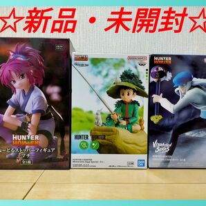 HUNTER × HUNTER ゴン カイト マチ フィギュア 3種セット