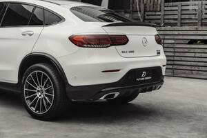 【FUTURE DESIGN 正規品】BENZ メルセデス・ベンツ GLC C253 クーペ 後期車 トランク用リアスポイラー 本物DryCarbon ドライカーボン