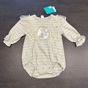 新品 コトリ ディズニー ティンカーベル 長袖ロンパース 70