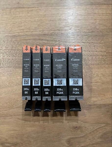 Canon BCI-350XL BCI-351XL 純正品 5本セット