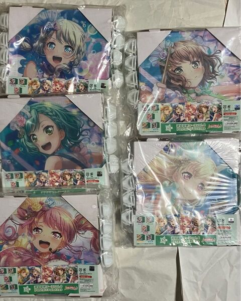 5種 バンドリ 連結収納ケースvol.4 Pastel*Palettes パスパレ 丸山彩 氷川日菜 白鷺千聖 大和麻弥 若宮イヴ