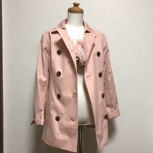 新品未使用anysisトレンチコートS* ピンク