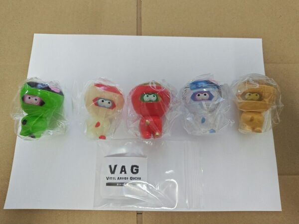 ⑬ガチャ VAG41 YUMMY MUMMY ヤミーマミー 全5種コンプセット