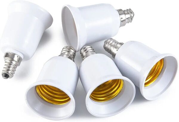 電球ソケット E11口金変換 アダプタ E11 → E26 変換ソケット 10個