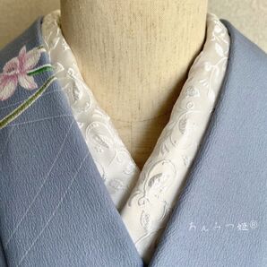 ポリエステルの半衿 ぽこぽこリーフ