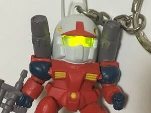 ★即決★ ガンキャノン キーホルダー モノアイ 光る ライト ＬＥＤ ガンダム フィギュア マスコット アクセサリー