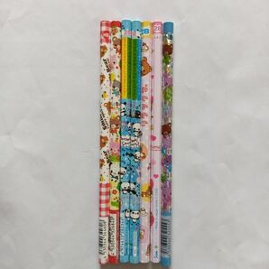 鉛筆 7本セット【送料込】くま・パンダ えんぴつ