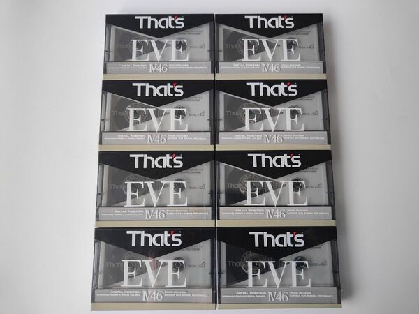 That's EVE 未開封 メタルポジション カセットテープ メタルテープ