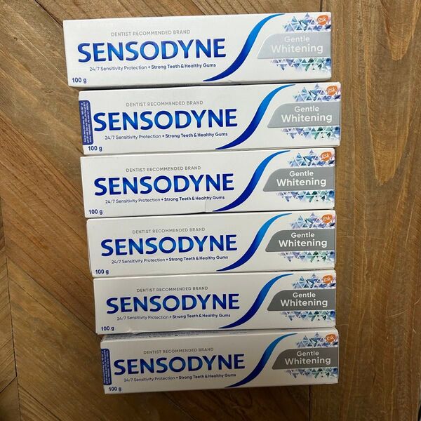 【新品未開封】SENSODYNE 歯磨き粉 ホワイトニング 100g 6個セット