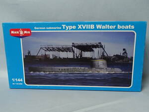 AVISei screw 1/144.U boat XVIIB type Val ta- machine experiment .AV14106